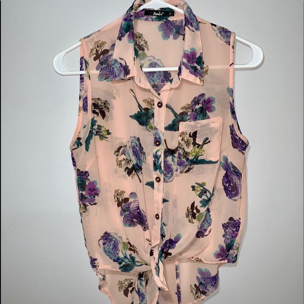 Floral blouse
